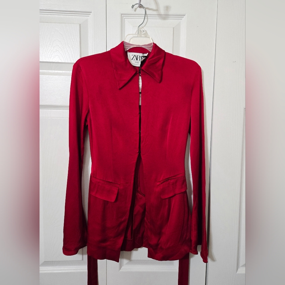 NWT Zara Belted Kimono Blazer, Limited Edition, XS, NWT - Picture 10 of 15